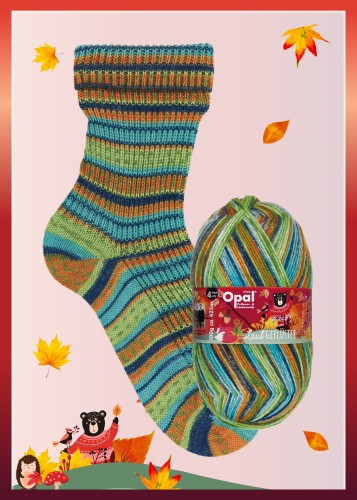 OPAL Szept Liści - kolor 11252 deszcz liści