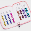 ZING DELUXE zestaw drutów wymiennych krótkich 10cm KnitPro