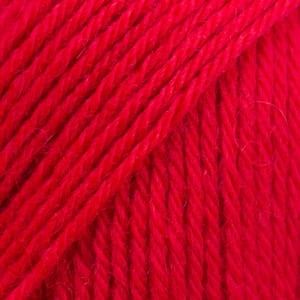 włoczka DROPS Nord 14 - czerwony uni colour
