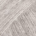 włóczka Drops BRUSHED ALPACA SILK 02 jasny szary