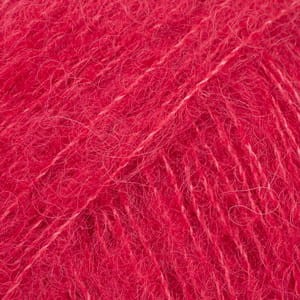 włóczka Drops BRUSHED ALPACA SILK 07 czerwony