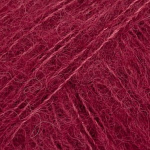 włóczka Drops BRUSHED ALPACA SILK 23 bordowy