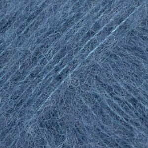 Drops BRUSHED ALPACA SILK 25 stalowy niebieski