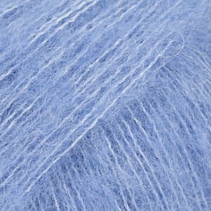 włóczka Drops BRUSHED ALPACA SILK 28 pacyficzny błękit