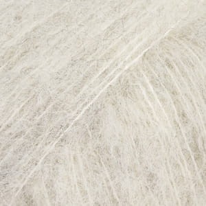 Włóczka Drops BRUSHED ALPACA SILK 35 perłowy szary