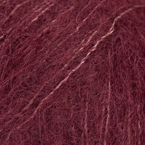Włóczka Drops BRUSHED ALPACA SILK 44 wino śliwkowe