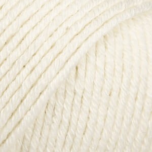 Włóczka Drops COTTON MERINO 01 - śmietana