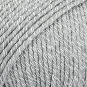 Włóczka Drops COTTON MERINO 20 - jasny szary