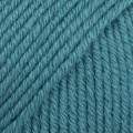 Drops COTTON MERINO 26 - zgaszony niebieski