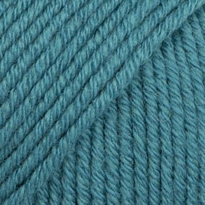 włóczka Drops COTTON MERINO 26 - zgaszony niebieski