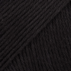 włóczka DROPS Magic 02 czarny uni colour