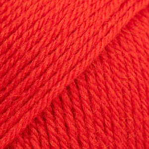 Włóczka Drops SAGA 44 głęboka czerwień uni colour