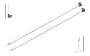 NOVA CUBICS KnitPro druty proste 35cm*2