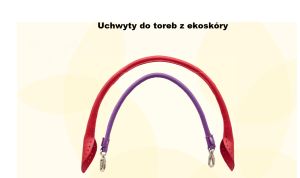 Rączki do toreb, ekoskóra