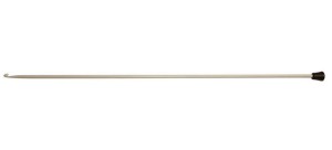 Szare szydełka tunezyjskie/afghan 30cm pojedyncze