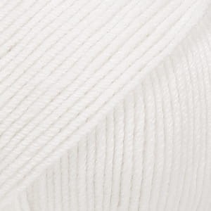 włóczka Drops BABY MERINO 01 biały