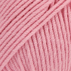 Drops - MERINO EXTRA FINE - 25 - średni róż