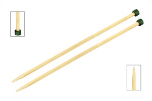 BAMBOO KnitPro druty proste 30cm*2