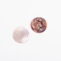Guzik 607 blush masy perłowej okrągły ( 20mm)