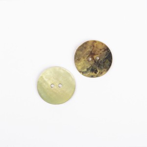 Guzik 611 green okrągły (20mm)