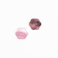 Guzik 616 pink kwiatek (15mm)