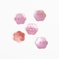 Guzik 616 pink kwiatek (15mm)
