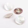 Guzik 523 biały Mother-of-pearl (15mm)