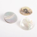 Guzik 524 biały Mother-of-pearl (20mm)