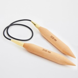 Druty z żyłką KnitPro JUMBO BIRCH