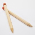 Druty proste KnitPro JUMBO BIRCH *2