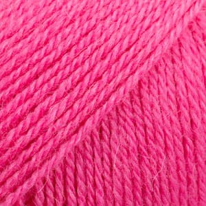 włóczka DROPS FLORA 28 magenta uni colour