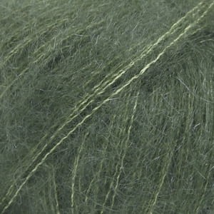 włóczka Drops KID-SILK 19 ciemnozielony