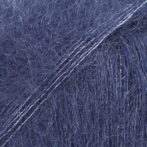 włóczka DROPS Kid-Silk 28 granatowy