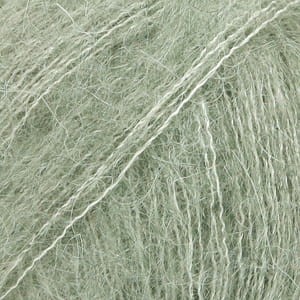 włóczka DROPS Kid-Silk 34 zielona szałwia