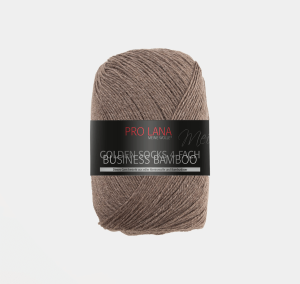 Włóczka Golden Socks Business Bamboo 4f. 100g kolor 504 nakrapiane drewno