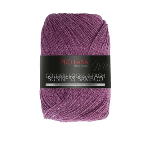 Golden Socks Business Bamboo 4f. 100g kolor 510 nakrapiany fioletowy