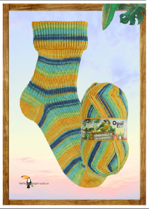 Włóczka skarpetkowa OPAL Regenwald 19 - kolor 11330