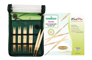 BAMBOO CHUNKY zestaw drutów wymiennych 