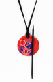 Zestaw Cherry Berry naszyjnik magnetyczny Knitter KnitPro