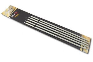 Druty pończosznicze aluminiowe KnitPro BASIX*5