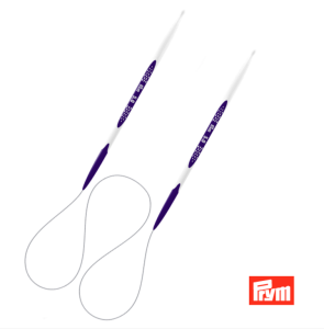 Druty PRYM ergonomiczne z żyłką dł. 80cm