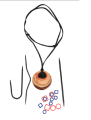 Zestaw Natural Hues naszyjnik magnetyczny Knitter KnitPro