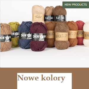 Nowe kolory włóczek